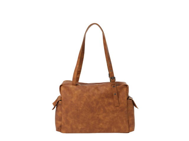 Samo Ondoh Samo Ondoh Pocket Utility Bag L In Vintage Caramel - view 3