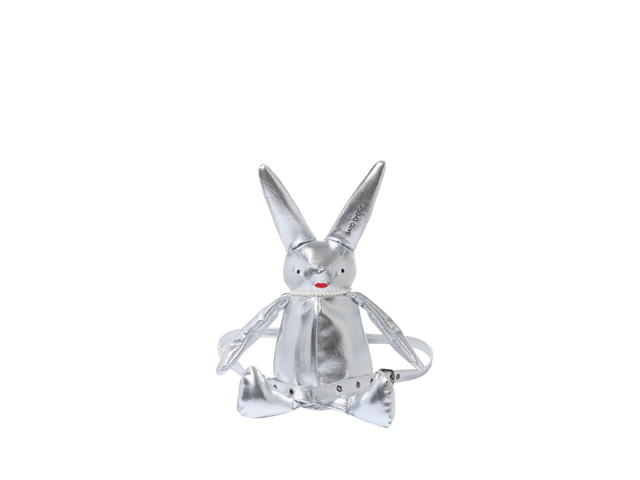 Samo Ondoh Samo Ondoh Tokiyom Backpack In Nappa Leather Silver (Wearing Ive Ray) - view 1