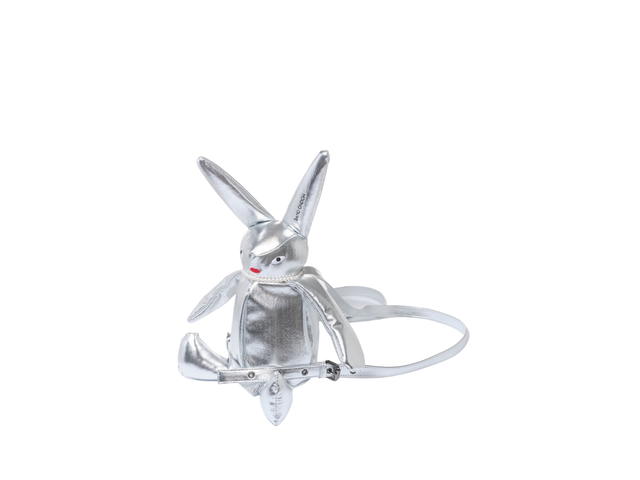 Samo Ondoh Samo Ondoh Tokiyom Backpack In Nappa Leather Silver (Wearing Ive Ray) - view 2