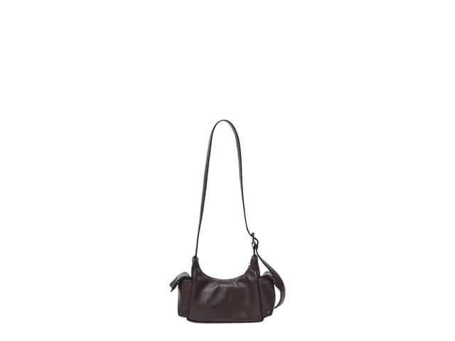 Samo Ondoh Samo Ondoh Pocket Mug Bag Mini Nappa Chocolate - view 2