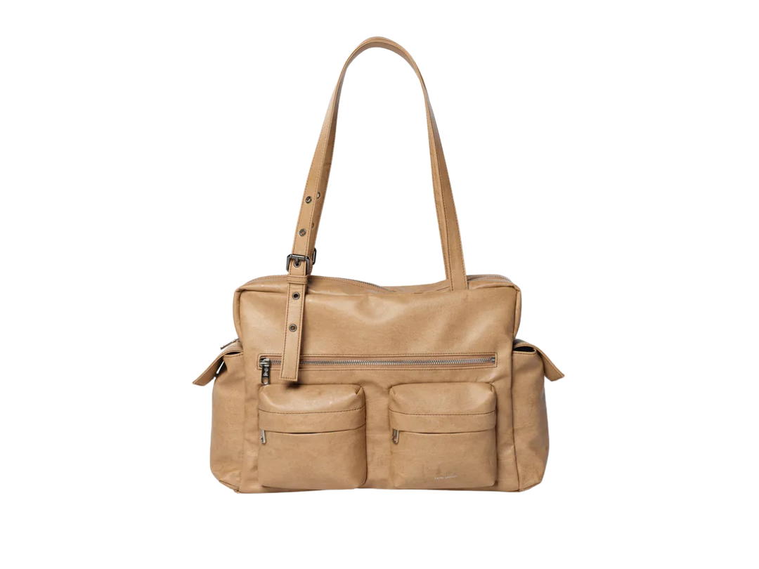 Samo Ondoh Samo Ondoh Pocket Utility Bag L Brushed Brown Sugar