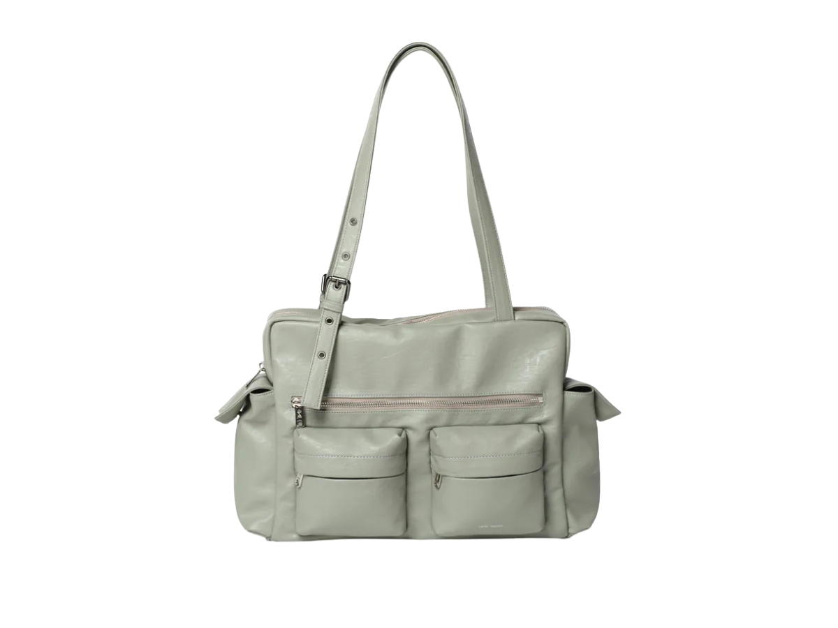 Samo Ondoh Samo Ondoh Pocket Utility Bag L Brushed Mintgray