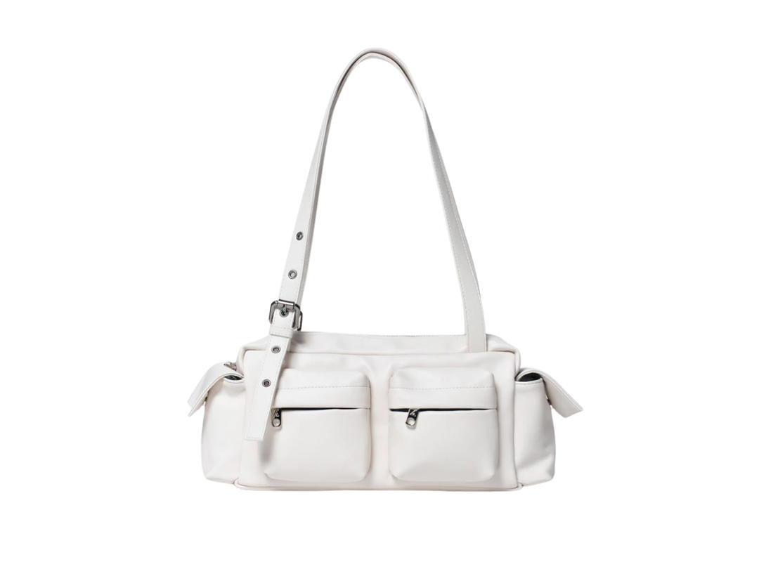 Samo Ondoh Samo Ondoh Pocket Utility Bag M Nappa Ivory