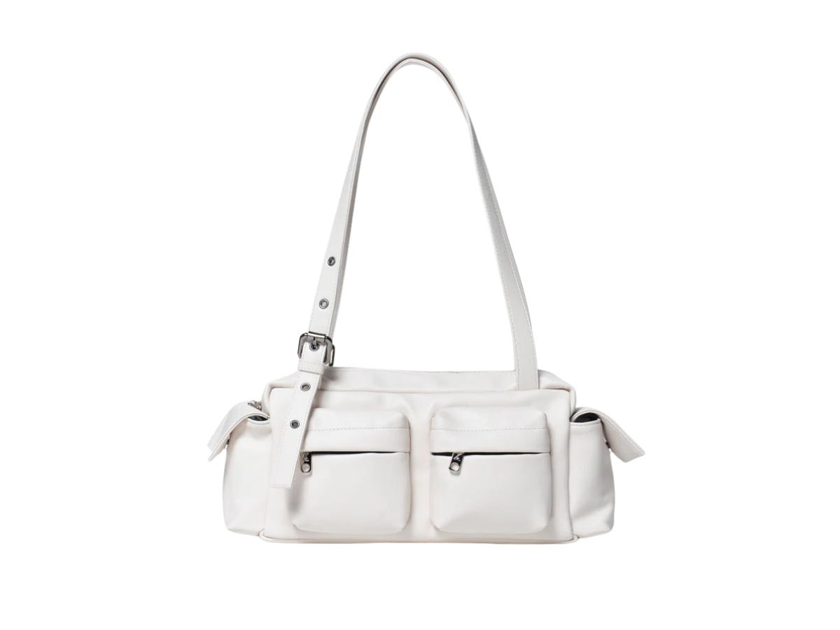 Samo Ondoh Samo Ondoh Pocket Utility Bag M Nappa Ivory