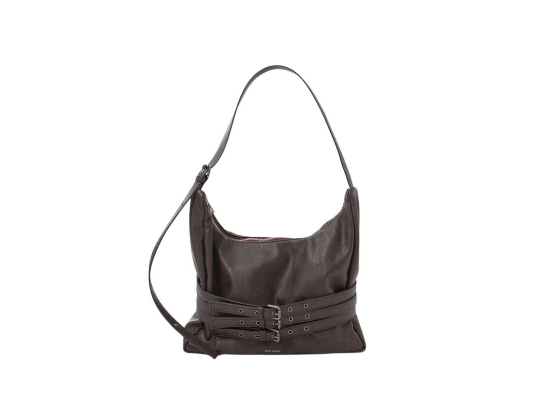 Samo Ondoh Samo Ondoh Trio Belt Mug Bag L Brushed Chocolate