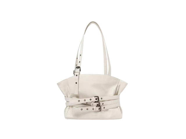 Samo Ondoh Samo Ondoh Trio Belt Corset Bag M Nappa Matt Ivory - view 1