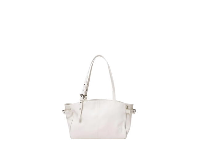 Samo Ondoh Samo Ondoh Zipper Shopper Bag M Nappa Ivory - view 1
