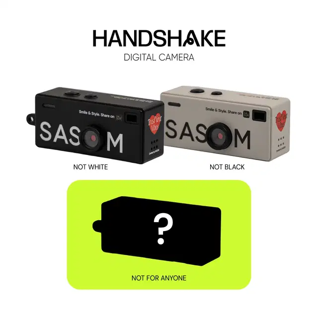 SASOM POINTS [ใช้ 10,000 Points แลกซื้อ] SASOM Handshake Digital Camera (สินค้ามูลค่า ฿1,000 / มีจำนวนจำกัด 100 ชิ้นเท่านั้น) - view 3