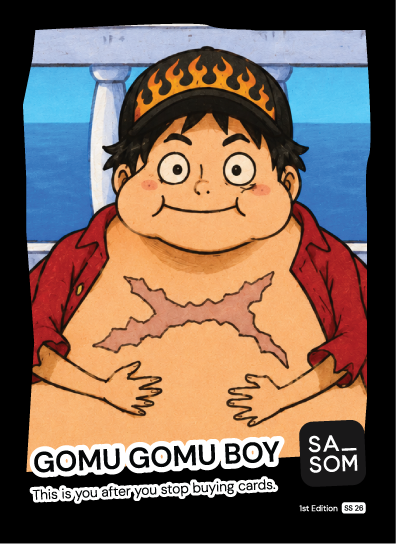 Sasom SASOM GOMU GOMU BOY SS [03/05] 1st Edition [26] "Promo Card"