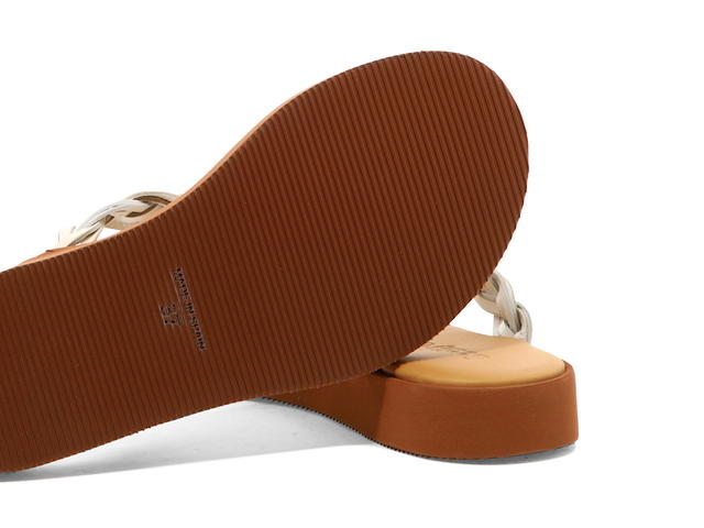 Chloé Chloé Gaucho Sandals White Pelle Di Vitello Gomma (W) - view 5