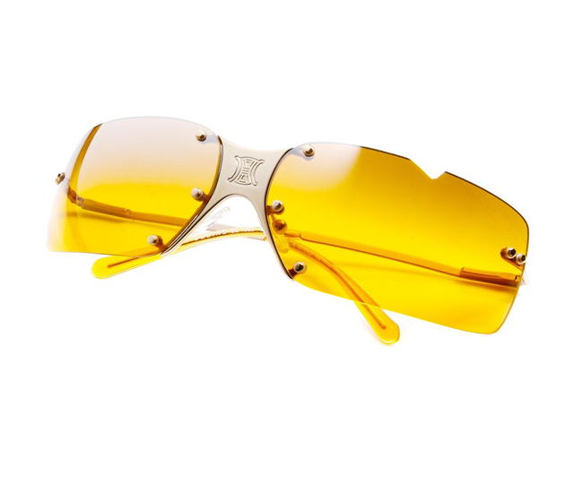 Celine Celine Vintage Sunglasses Gold Orange Gradient - view 1