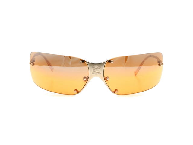 Celine Celine Vintage Sunglasses Gold Orange Gradient - view 2