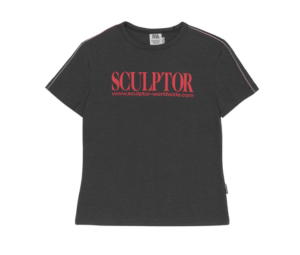 Buy Sculptor Classic Logo Piping Crop Top Charcoal at Sasom – Authentic and Ready to Ship