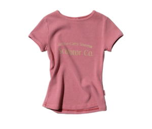 Buy Sculptor Archive Pigment Baby Tee Dusty Pink at Sasom – Authentic and Ready to Ship