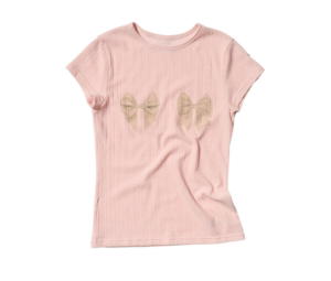 Buy Sculptor Bow Bow Baby Tee Peach Fuzz at Sasom – Authentic and Ready to Ship