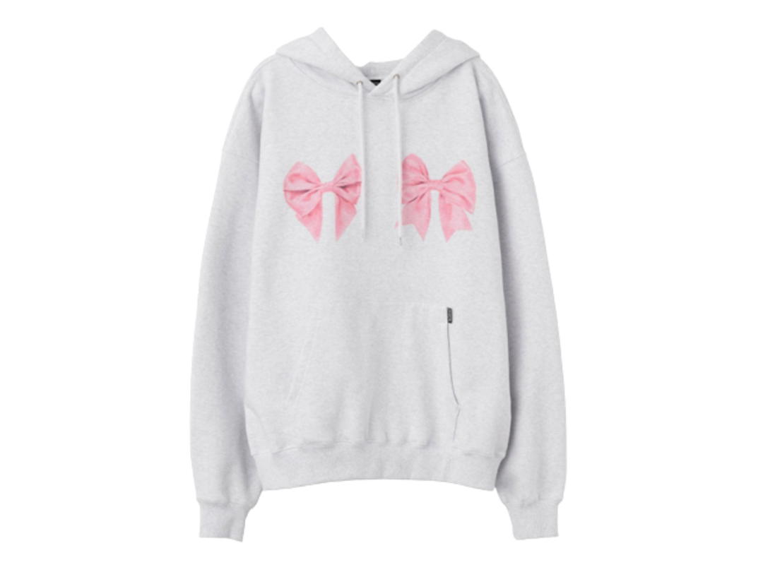 Sculptor Sculptor Bow Bow Hoodie White Melange