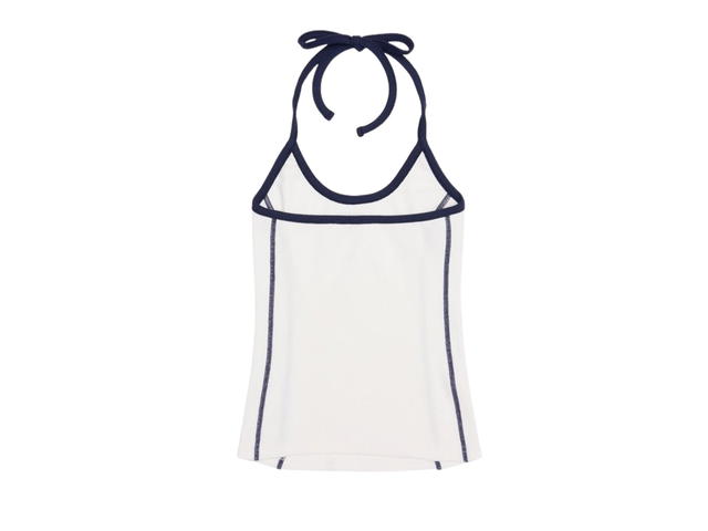 Sculptor Sculptor Classic Logo Halter Top White - view 2