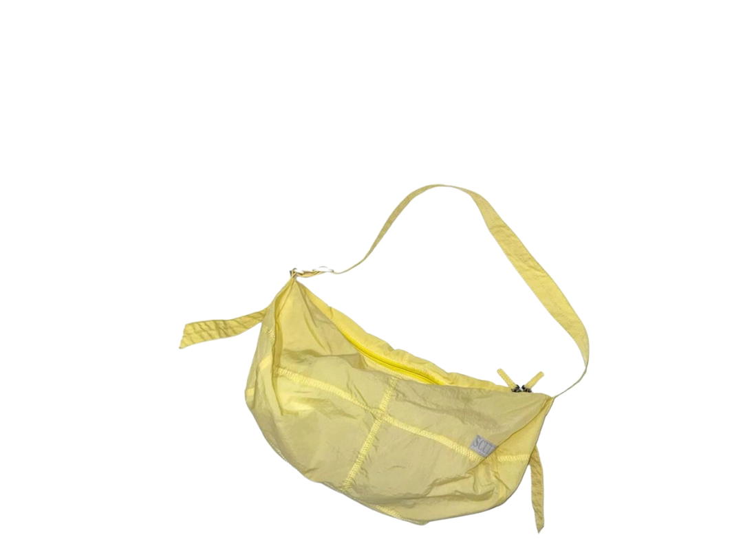 Sculptor Sculptor Contrast Stitch Nylon Duffle Bag Lemon OS