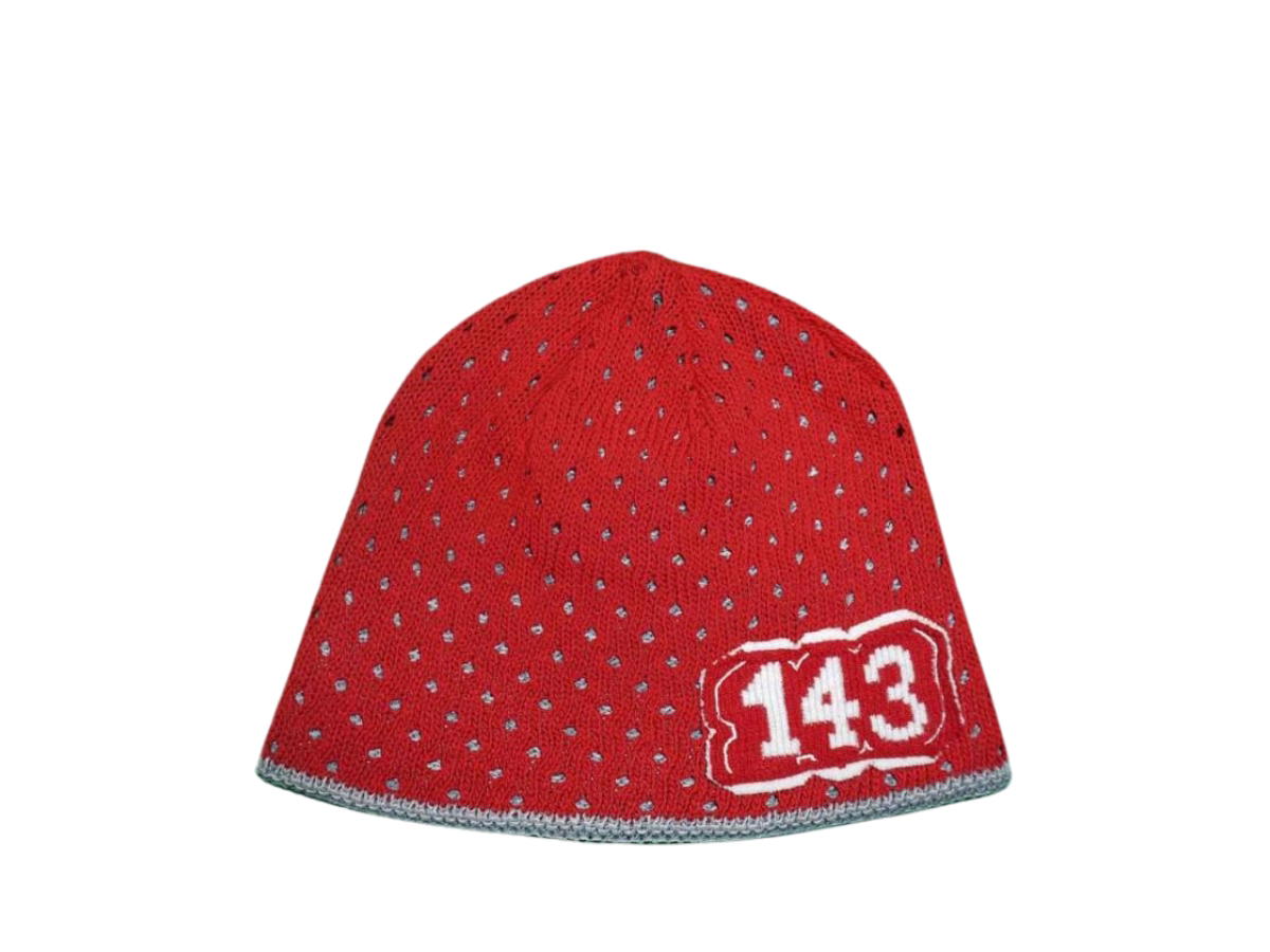 Sculptor Sculptor Mesh Knit Beanie Red OS