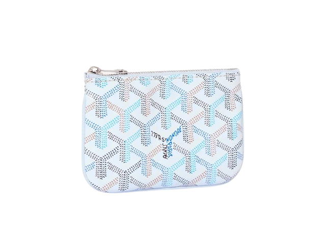 Goyard Goyard Sénat Nano Key Pouch Multicoloured Polar Blue - view 1