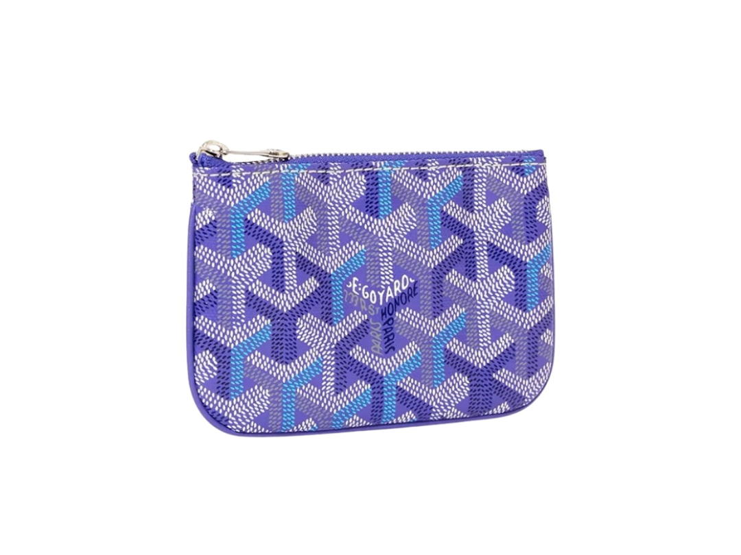 Goyard Goyard Sénat Nano Key Pouch Multicoloured Blueberry Purple