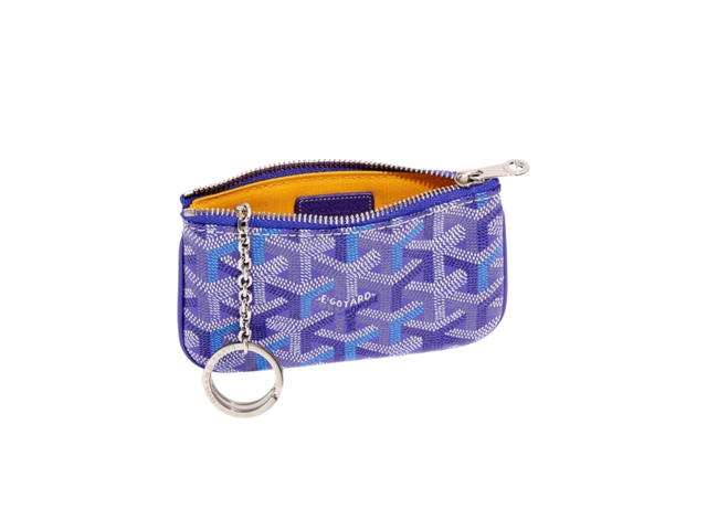 Goyard Goyard Sénat Nano Key Pouch Multicoloured Blueberry Purple - view 2