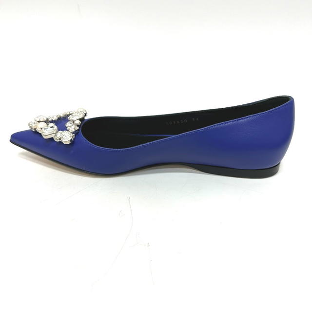 Sergio Rossi Sergio Rossi B09820-MNAN07 Triangle Bijoux Shoes Ballet Flats pumps Unused - view 3