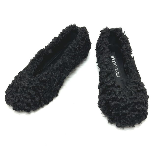 Sergio Rossi Sergio Rossi B10470-MTE365 srMUPPET Round Toe Ballerinas Flat Shoes pumps Unused - view 2