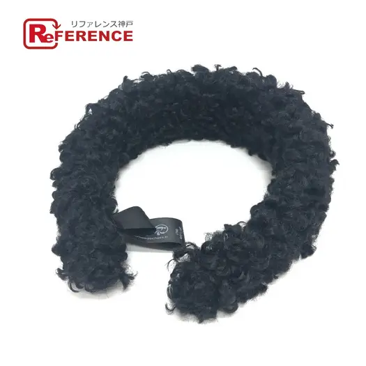 Buy Sergio Rossi SR MUPPET Headband Band Headband Katyusha Faux fur Black at Sasom – Authentic and Ready to Ship