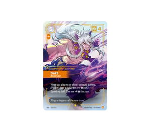 Buy Riftbound Sett, Brawler [SFD 232/221] Spiritforged [Foil] (EN) at Sasom – Authentic and Ready to Ship