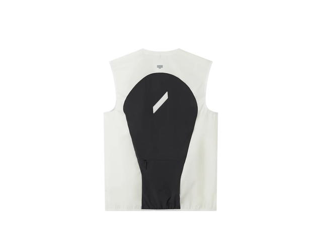 SOAR Running SOAR Running Rainout Gilet Ecru - view 2