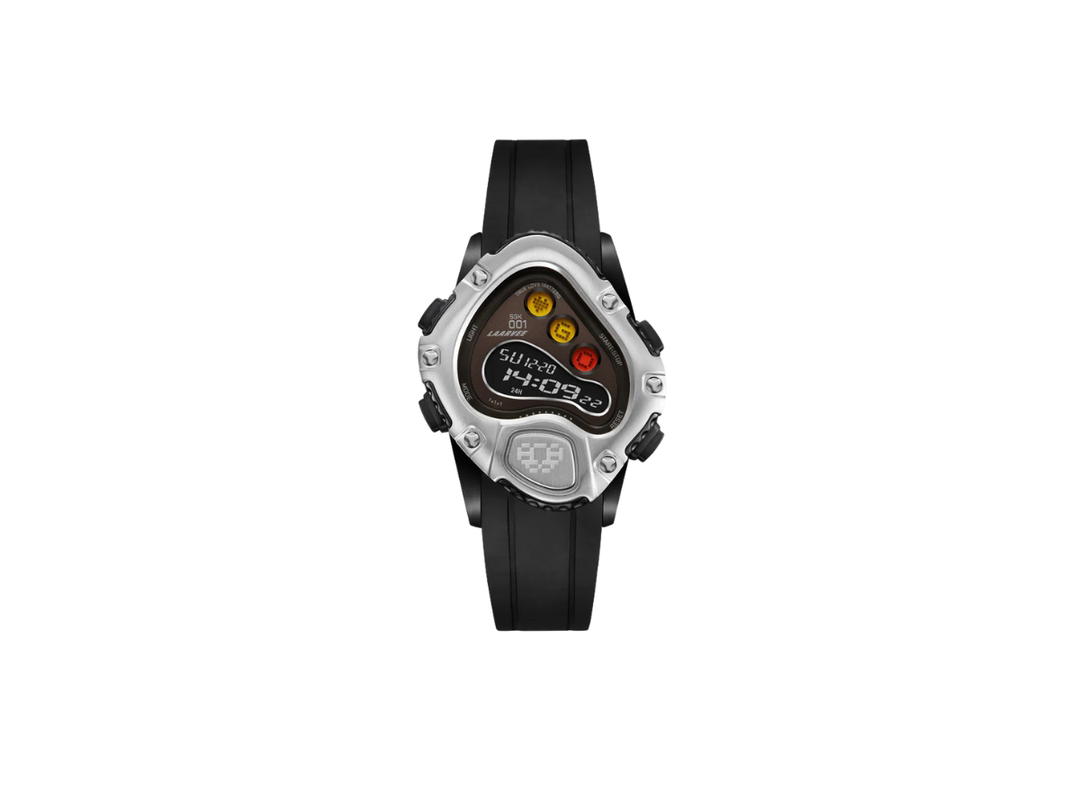 Laarvee Laarvee Watch Sinngouki Silver Bezel Black Dial