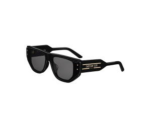 Buy Dior Signature S15F Black Rectangular Sunglasses at Sasom – Authentic and Ready to Ship