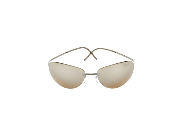 Silhouette Silhouette 8680 Sunglasses In Grey Titanium With Grey Lens - view 2