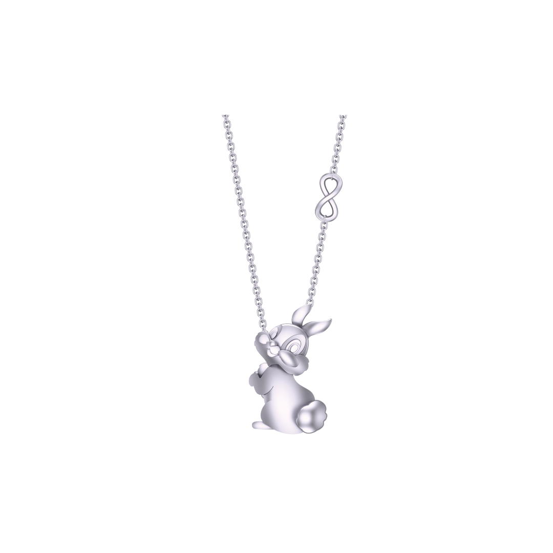 RAVIPA Silver Miss Bunny Necklace