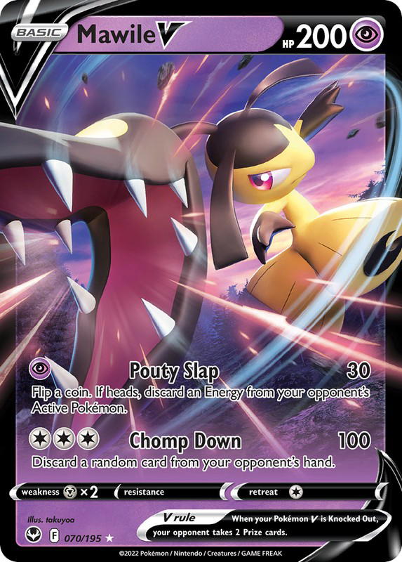Pokemon Pokemon Mawile V [SIT 070/195] Sword & Shield "Silver Tempest" (EN)