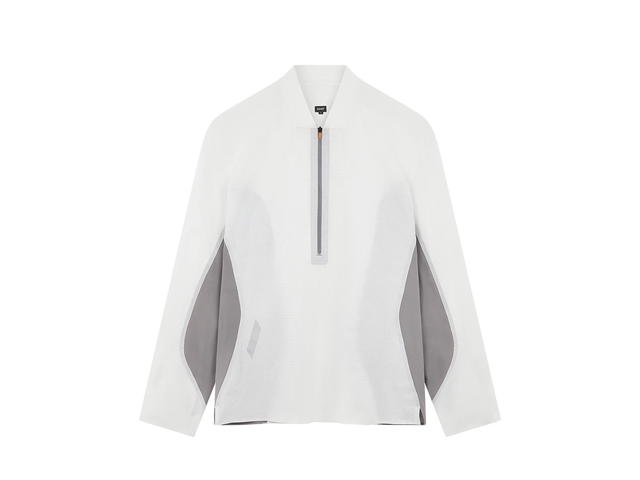 SOAR Running SOAR Running Linen Shell Top EcruWarm Grey - view 1