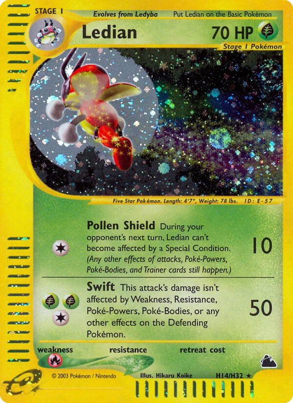 Pokemon Pokemon Ledian H [SK H14/H32] E-Card "Skyridge" (EN)