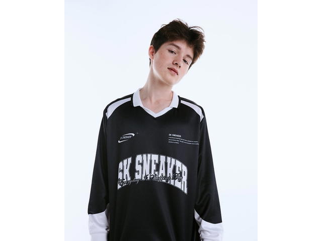 SK SNEAKER SK SNEAKER Authentic Black Long Sleeve Jersey - view 3