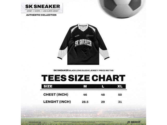 SK SNEAKER SK SNEAKER Authentic Black Long Sleeve Jersey - view 4