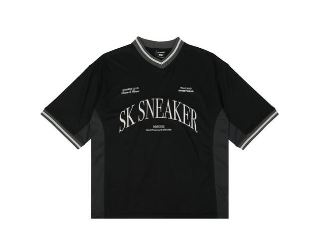 SK SNEAKER SK SNEAKER Baseball Club Black Jersey - view 1