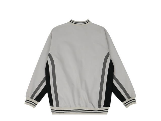 SK SNEAKER SK SNEAKER Baseball Club Long Sleeve Grey Fog Jersey - view 2