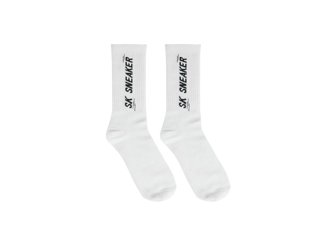 SK SNEAKER SK SNEAKER Basic Logo Socks White