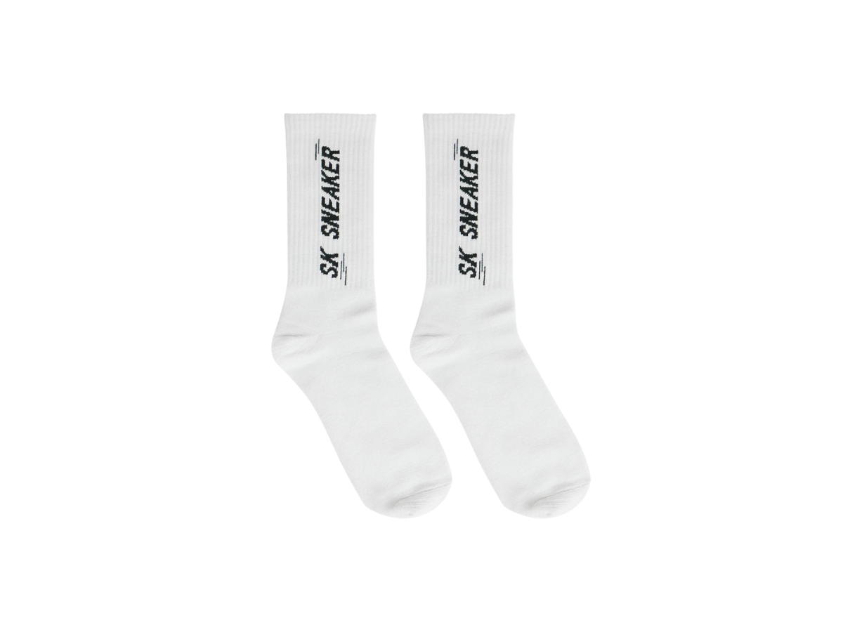SK SNEAKER SK SNEAKER Basic Logo Socks White