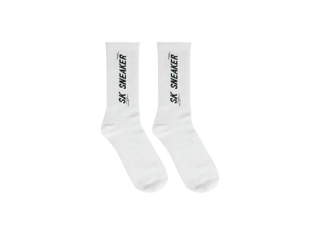 SK SNEAKER SK SNEAKER Basic Logo Socks White - view 1