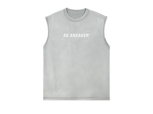 SK SNEAKER SK SNEAKER Basic Logo Vest Grey - view 1