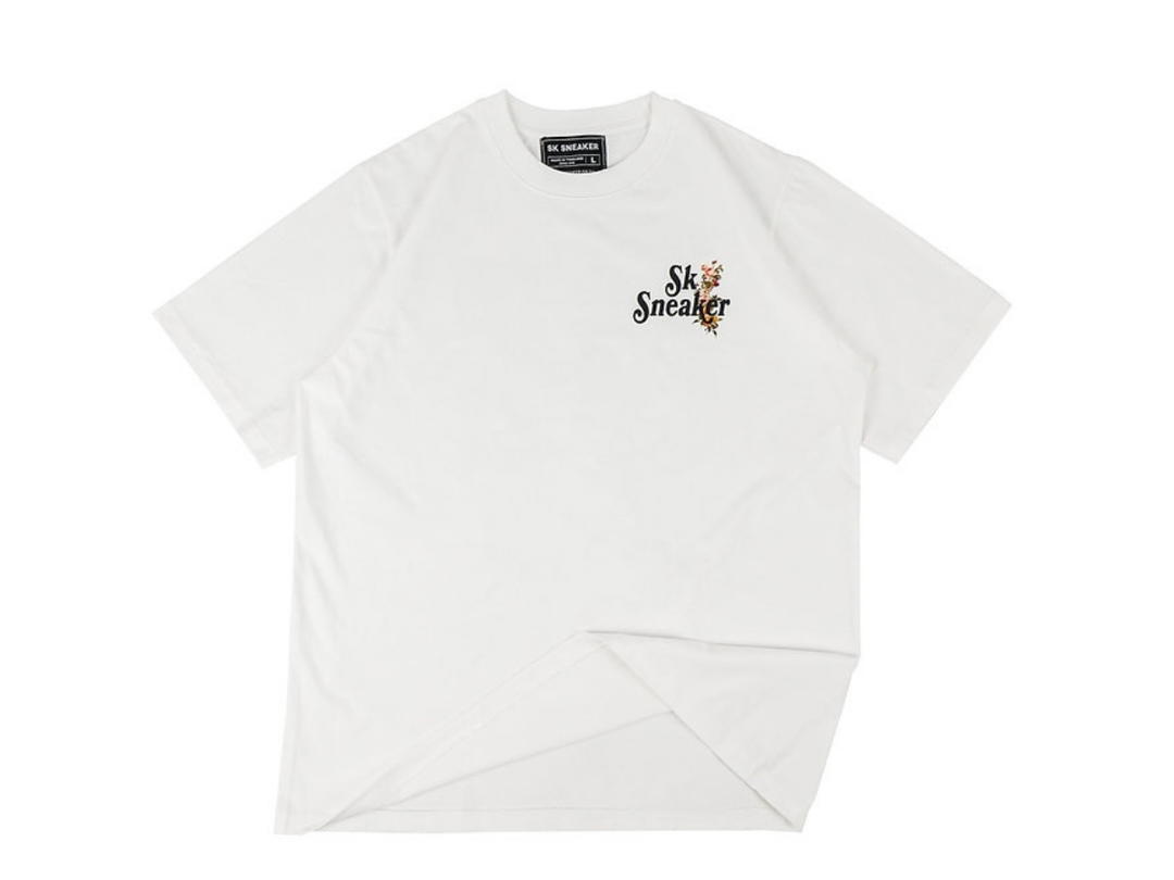 SK SNEAKER SK SNEAKER Dare Dream Dare Wake Up White Tee