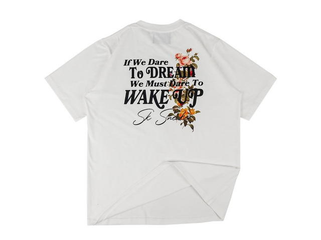 SK SNEAKER SK SNEAKER Dare Dream Dare Wake Up White Tee - view 2