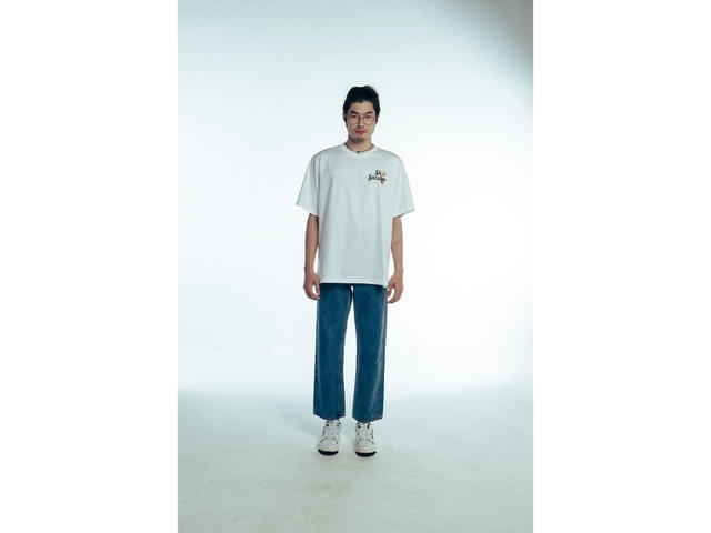 SK SNEAKER SK SNEAKER Dare Dream Dare Wake Up White Tee - view 3