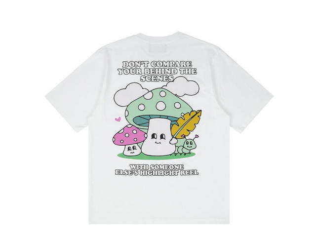 SK SNEAKER SK SNEAKER Don't Compare White Tee - view 2